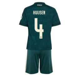 Real Madrid Dean Huijsen #4 Auswärtstrikot Kinder 2026-27 Kurzarm (+ kurze hosen)