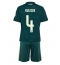 Real Madrid Dean Huijsen #4 Auswärtstrikot Kinder 2026-27 Kurzarm (+ kurze hosen)
