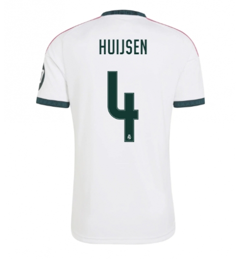Real Madrid Dean Huijsen #4 Heimtrikot 2026-27 Kurzarm Real Madrid Dean Huijsen #4 Heimtrikot 2026-27 Kurzarm