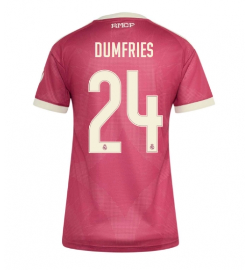 Real Madrid Denzel Dumfries #24 3rd trikot Frauen 2026-27 Kurzarm Real Madrid Denzel Dumfries #24 3rd trikot Frauen 2026-27 Kurzarm