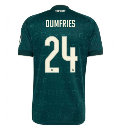 Real Madrid Denzel Dumfries #24 Auswärtstrikot 2026-27 Kurzarm Real Madrid Denzel Dumfries #24 Auswärtstrikot 2026-27 Kurzarm