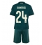 Real Madrid Denzel Dumfries #24 Auswärtstrikot Kinder 2026-27 Kurzarm (+ kurze hosen)