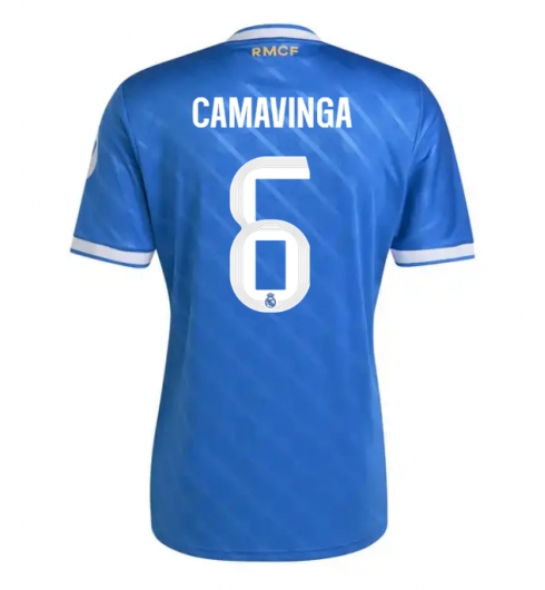 Real Madrid Eduardo Camavinga #6 3rd trikot 2025-26 Kurzarm Real Madrid Eduardo Camavinga #6 3rd trikot 2025-26 Kurzarm