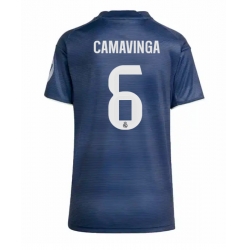Real Madrid Eduardo Camavinga #6 Auswärtstrikot Frauen 2025-26 Kurzarm