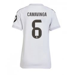 Real Madrid Eduardo Camavinga #6 Heimtrikot Frauen 2025-26 Kurzarm