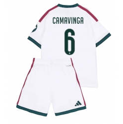 Real Madrid Eduardo Camavinga #6 Heimtrikot Kinder 2026-27 Kurzarm (+ kurze hosen)