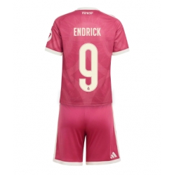 Real Madrid Endrick #9 3rd trikot Kinder 2026-27 Kurzarm (+ kurze hosen)