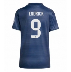 Real Madrid Endrick #9 Auswärtstrikot Frauen 2025-26 Kurzarm