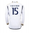 Real Madrid Federico Valverde #15 Heimtrikot 2023-24 Langarm