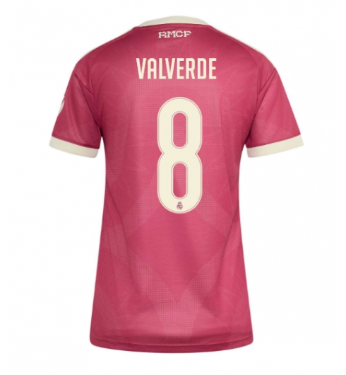 Real Madrid Federico Valverde #8 3rd trikot Frauen 2026-27 Kurzarm Real Madrid Federico Valverde #8 3rd trikot Frauen 2026-27 Kurzarm