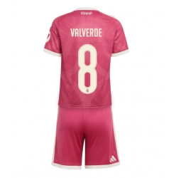 Real Madrid Federico Valverde #8 3rd trikot Kinder 2026-27 Kurzarm (+ kurze hosen)