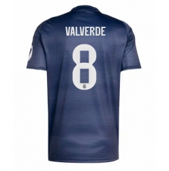 Real Madrid Federico Valverde #8 Auswärtstrikot 2025-26 Kurzarm