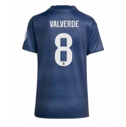 Real Madrid Federico Valverde #8 Auswärtstrikot Frauen 2025-26 Kurzarm