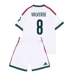 Real Madrid Federico Valverde #8 Heimtrikot Kinder 2026-27 Kurzarm (+ kurze hosen)