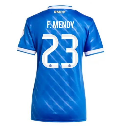 Real Madrid Ferland Mendy #23 3rd trikot Frauen 2025-26 Kurzarm Real Madrid Ferland Mendy #23 3rd trikot Frauen 2025-26 Kurzarm