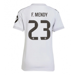 Real Madrid Ferland Mendy #23 Heimtrikot Frauen 2025-26 Kurzarm
