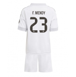 Real Madrid Ferland Mendy #23 Heimtrikot Kinder 2025-26 Kurzarm (+ kurze hosen)