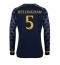 Real Madrid Jude Bellingham #5 Auswärtstrikot 2023-24 Langarm