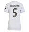 Real Madrid Jude Bellingham #5 Heimtrikot Frauen 2025-26 Kurzarm Real Madrid Jude Bellingham #5 Heimtrikot Frauen 2025-26 Kurzarm