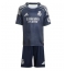 Real Madrid Kylian Mbappe #9 Auswärtstrikot Kinder 2025-26 Kurzarm (+ kurze hosen)