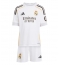 Real Madrid Kylian Mbappe #9 Heimtrikot Kinder 2025-26 Kurzarm (+ kurze hosen)