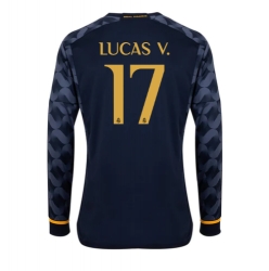 Real Madrid Lucas Vazquez #17 Auswärtstrikot 2023-24 Langarm