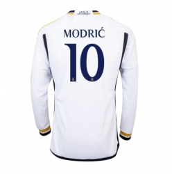 Real Madrid Luka Modric #10 Heimtrikot 2023-24 Langarm