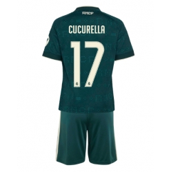 Real Madrid Marc Cucurella #17 Auswärtstrikot Kinder 2026-27 Kurzarm (+ kurze hosen)