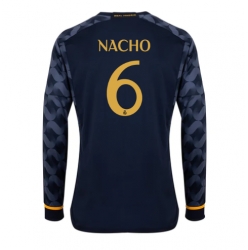 Real Madrid Nacho #6 Auswärtstrikot 2023-24 Langarm
