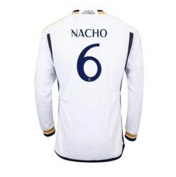 Real Madrid Nacho #6 Heimtrikot 2023-24 Langarm