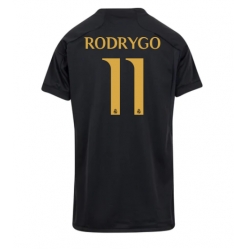 Real Madrid Rodrygo Goes #11 3rd trikot Frauen 2023-24 Kurzarm