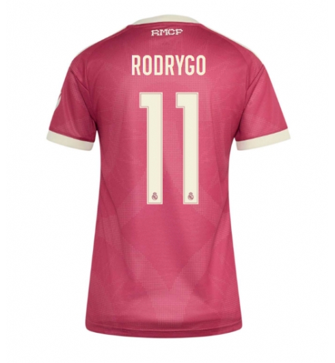 Real Madrid Rodrygo Goes #11 3rd trikot Frauen 2026-27 Kurzarm Real Madrid Rodrygo Goes #11 3rd trikot Frauen 2026-27 Kurzarm