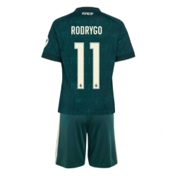 Real Madrid Rodrygo Goes #11 Auswärtstrikot Kinder 2026-27 Kurzarm (+ kurze hosen)
