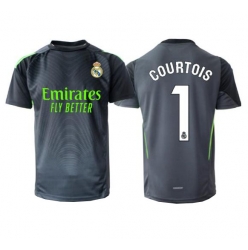 Real Madrid Thibaut Courtois #1 Torwart 3rd trikot 2025-26 Kurzarm