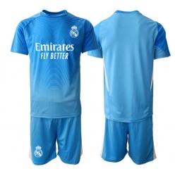 Real Madrid Torwart Heimtrikot Kinder 2025-26 Kurzarm (+ kurze hosen)