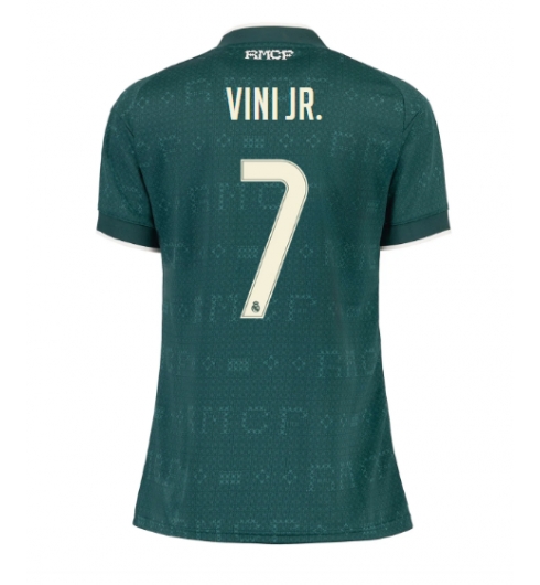Real Madrid Vinicius Junior #7 Auswärtstrikot Frauen 2026-27 Kurzarm Real Madrid Vinicius Junior #7 Auswärtstrikot Frauen 2026-27 Kurzarm