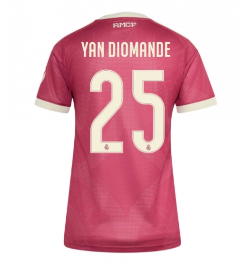 Real Madrid Yan Diomande #25 3rd trikot Frauen 2026-27 Kurzarm Real Madrid Yan Diomande #25 3rd trikot Frauen 2026-27 Kurzarm
