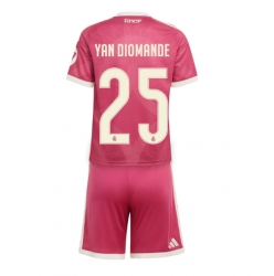 Real Madrid Yan Diomande #25 3rd trikot Kinder 2026-27 Kurzarm (+ kurze hosen)