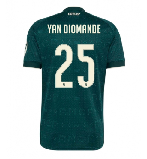 Real Madrid Yan Diomande #25 Auswärtstrikot 2026-27 Kurzarm Real Madrid Yan Diomande #25 Auswärtstrikot 2026-27 Kurzarm