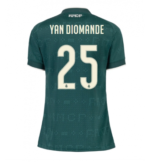 Real Madrid Yan Diomande #25 Auswärtstrikot Frauen 2026-27 Kurzarm Real Madrid Yan Diomande #25 Auswärtstrikot Frauen 2026-27 Kurzarm