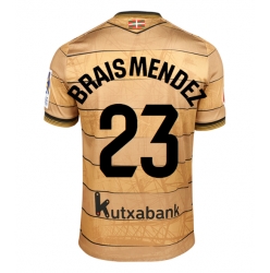 Real Sociedad Brais Mendez #23 Auswärtstrikot 2024-25 Kurzarm