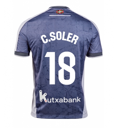 Real Sociedad Carlos Soler #18 Auswärtstrikot 2025-26 Kurzarm Real Sociedad Carlos Soler #18 Auswärtstrikot 2025-26 Kurzarm