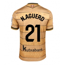 Real Sociedad Nayef Aguerd #21 Auswärtstrikot 2024-25 Kurzarm