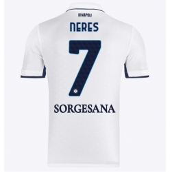SSC Napoli David Neres #7 Auswärtstrikot 2024-25 Kurzarm
