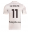 SSC Napoli Kevin De Bruyne #11 Auswärtstrikot 2025-26 Kurzarm