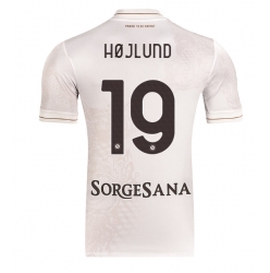 SSC Napoli Rasmus Hojlund #19 Auswärtstrikot 2025-26 Kurzarm