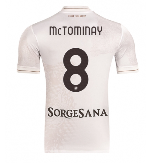 SSC Napoli Scott McTominay #8 Auswärtstrikot 2025-26 Kurzarm SSC Napoli Scott McTominay #8 Auswärtstrikot 2025-26 Kurzarm