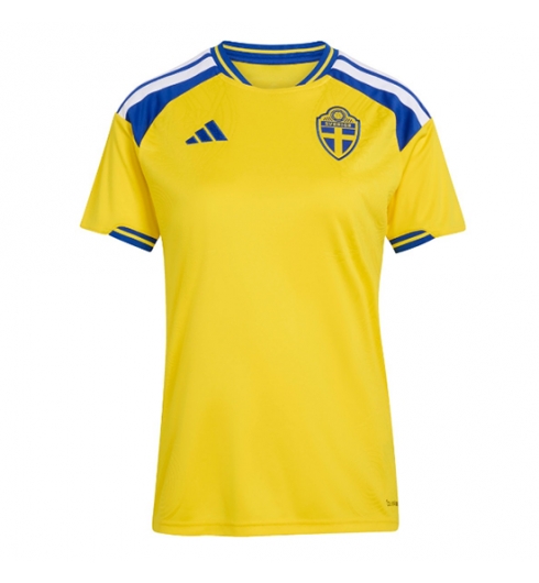 Schweden Heimtrikot Frauen WM 2026 Kurzarm Schweden Heimtrikot Frauen WM 2026 Kurzarm