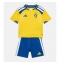 Schweden Heimtrikot Kinder WM 2026 Kurzarm (+ kurze hosen)