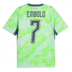 Schweiz Breel Embolo #7 Auswärtstrikot WM 2026 Kurzarm